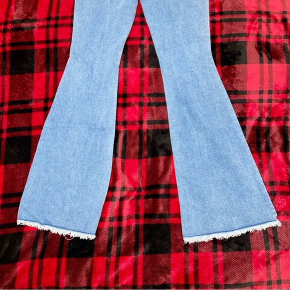 FLARE LEG DENIM JEANS - Picture 8 of 8